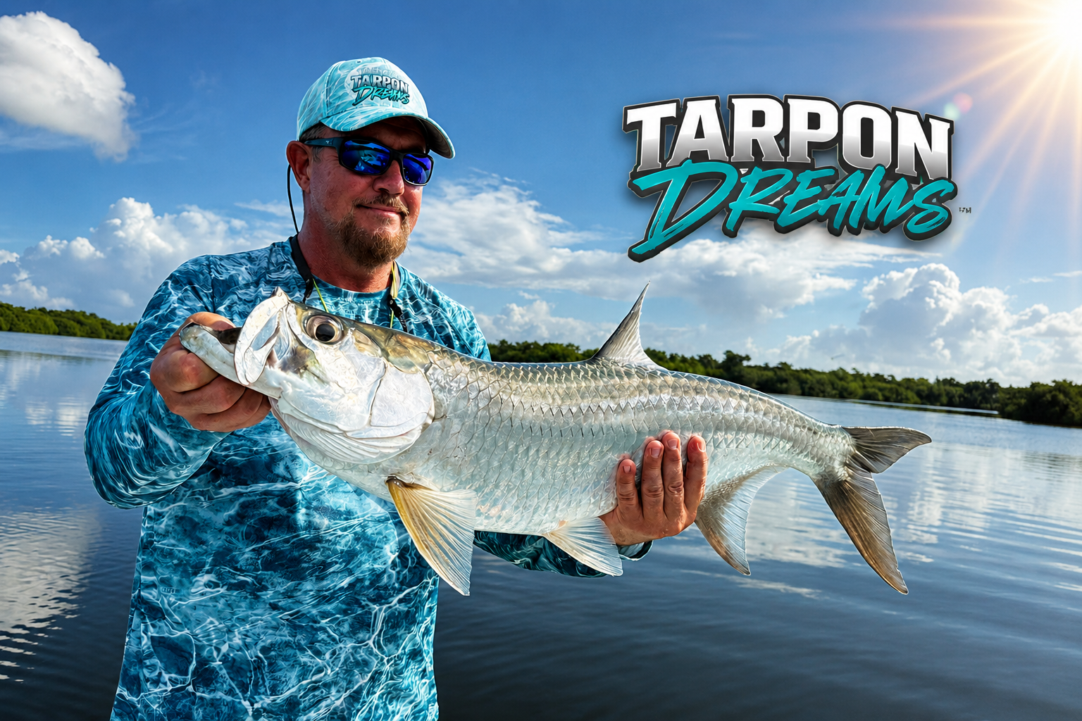 DAVID JAMISON - NICE JUVENILE TARPON - TARPON DREAMS PR