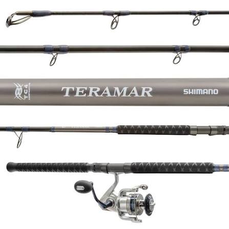 Shimano Saragosa 6000 Spinning Reel and Terramar 8' XXH Spinning Rod