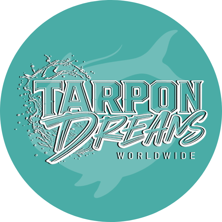 Tarpon Dreams Logo - Tarpon Teal B+W v1