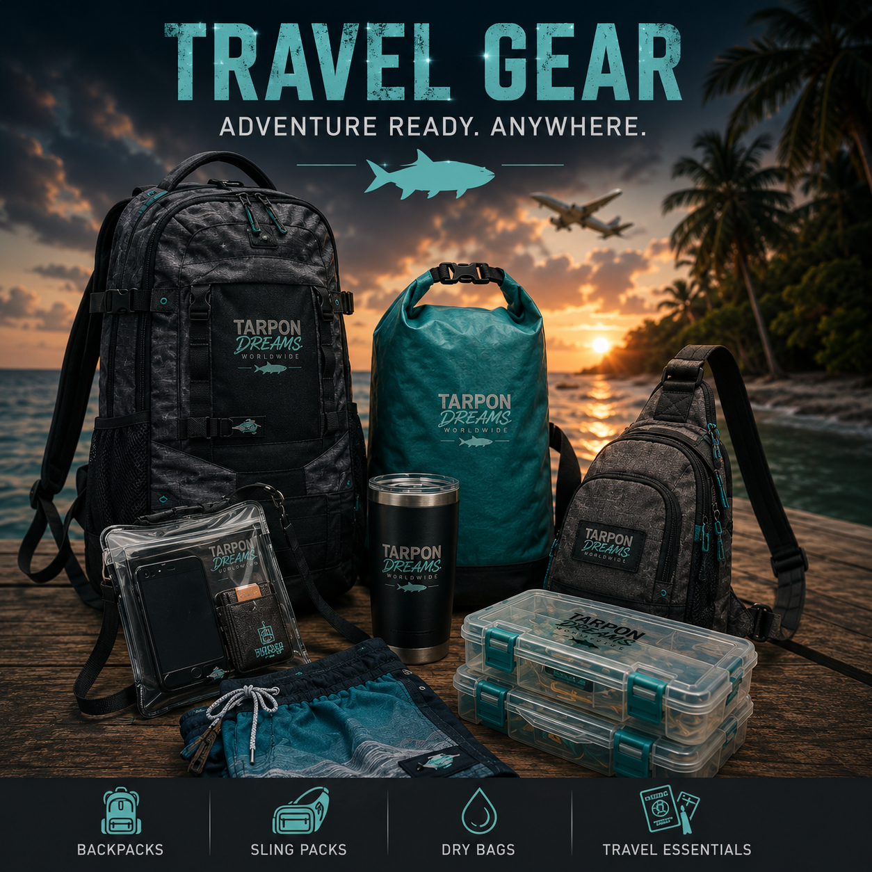 Tarpon Dreams™ - CATEGORY 4 - TRAVEL GEAR (Final)