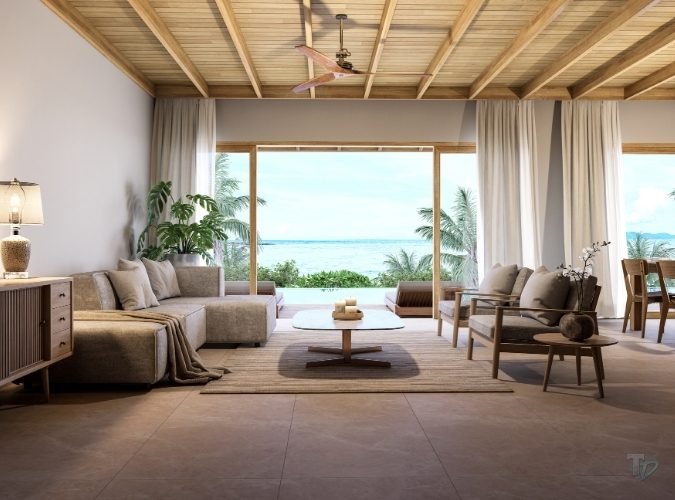 Featured Stay Puerto Rico – Tarpon Dreams Living Room View 1