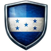 HONDURAS - Tarpon Fishing HONDURAS Flag Shield - Tarpon Fishing