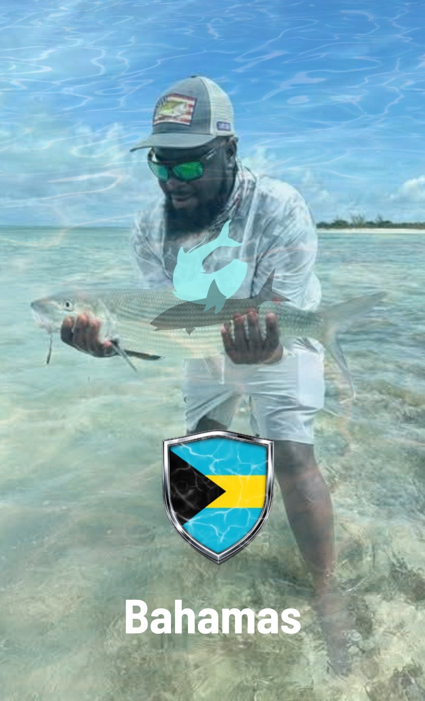 THE BAHAMAS - CAPT. HARRY NEYMOUR - DESTINATION CARD FEATURE 8.5x14 v1 THE BAHAMAS CAPT. HARRY NEYMOUR ANDROS ISLAND DESTINATION CARD FEATURE v1