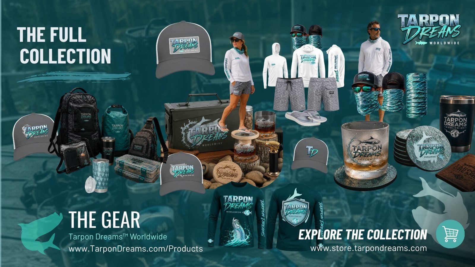 THE FULL COLLECTION - TARPON DREAMS SLIDE THE FULL COLLECTION - TARPON DREAMS SLIDE