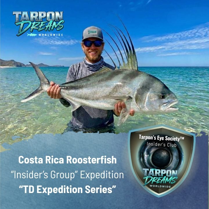 Tarpon Dreams - Expedition Cards (sq) Roosterfish Trip Tarpon Dreams - Expedition Series - Roosterfish Trip 2027
