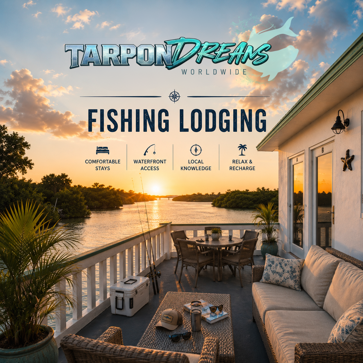 TARPON FISHING LODGING PARTNERS by Tarpon Dreams™ TARPON FISHING LODGING PARTNERS by Tarpon Dreams™