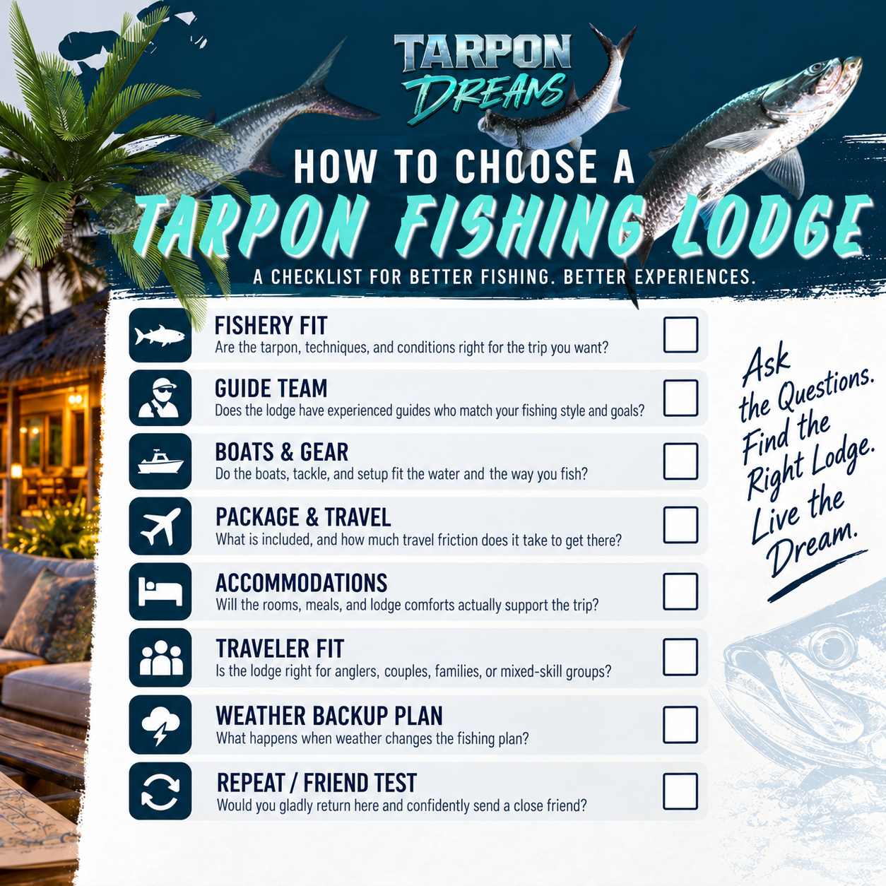 Choose the Right Tarpon Fishing Lodge